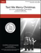 Text Me Merry Christmas SSAA choral sheet music cover
